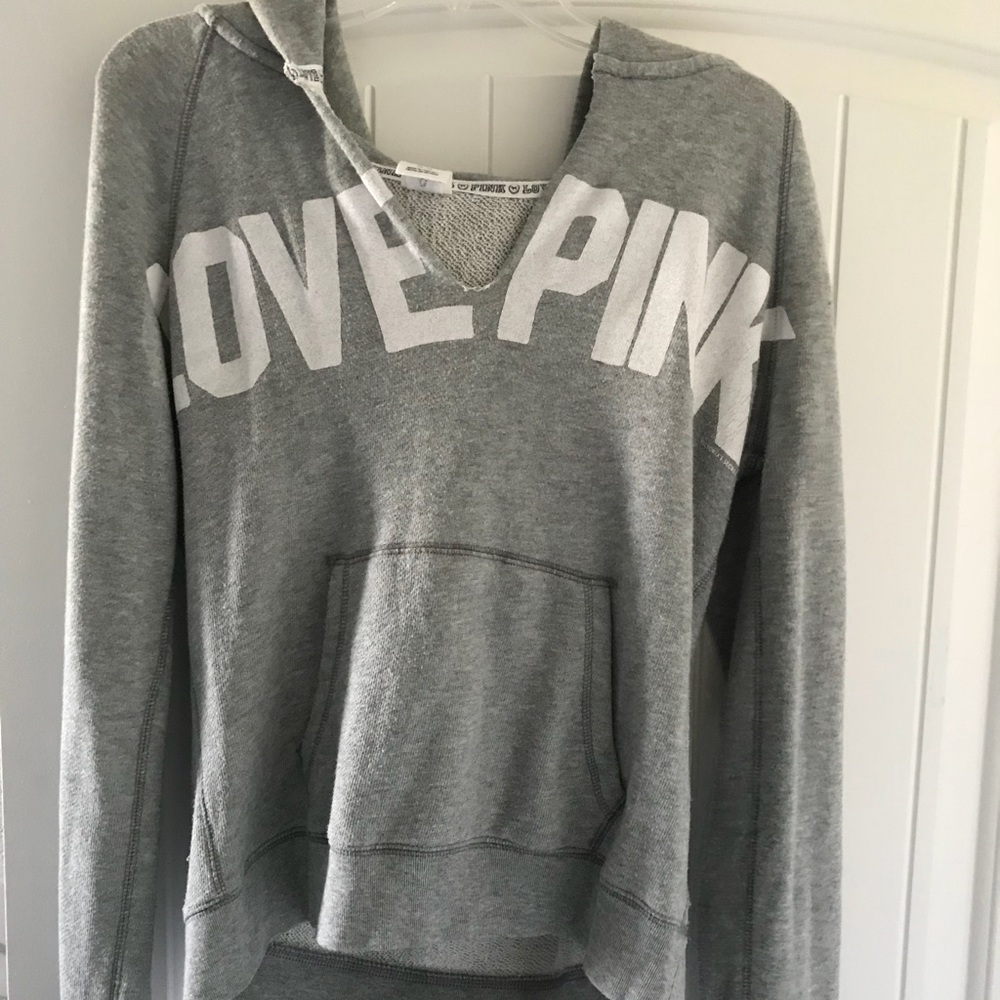 PINK by VS v-neck hoodie